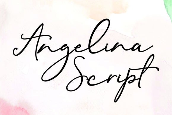 Angelina Script: The Modern Handwritten Font That Feels Like a Signature, Not a Font