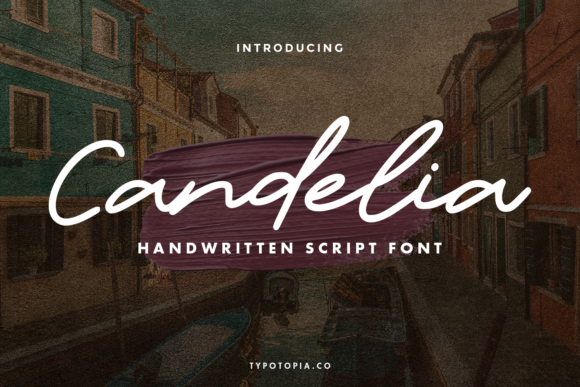Candelia: A Handwritten Font for Modern Design