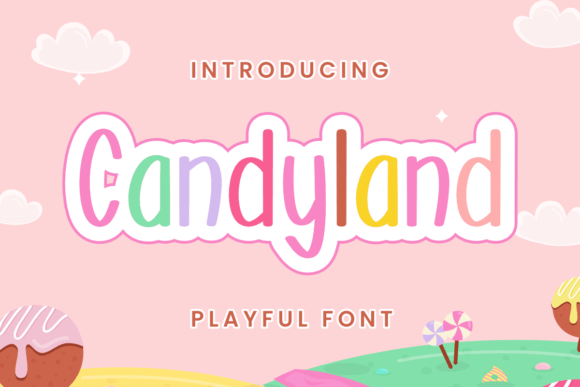 Candyland Font: A Whimsical Typographic Journey Through Playful Design