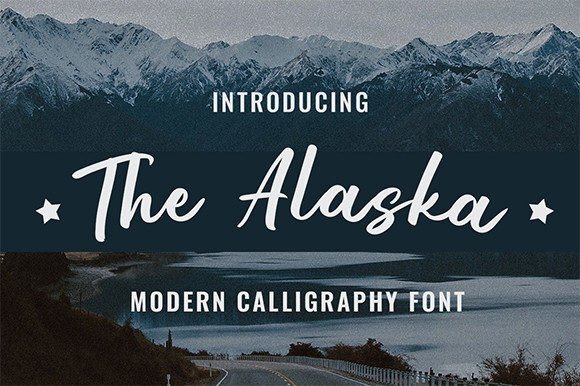 Discover The Alaska: A Modern Handwritten Script Font for Contemporary Design