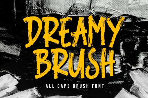 Dreamy Brush: A Modern Handwritten Font for Creative Expression
