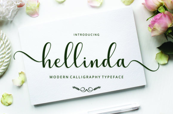 Hellinda: A Handwritten Font That Elevates Your Creative Projects
