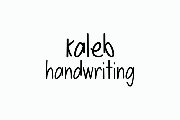 Kaleb Font: A Whimsical Handwritten Typeface That Delivers Personality and Clarity