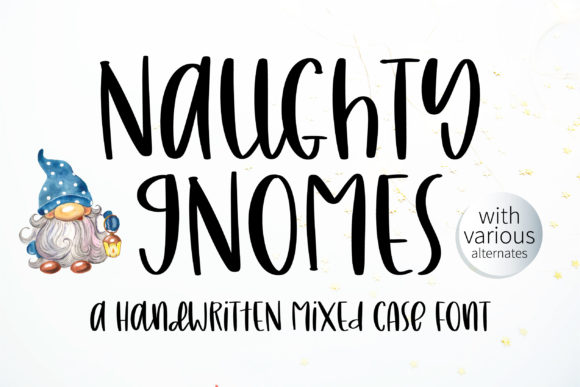 Naughty Gnomes: A Versatile Font for Creative and Practical Workflows