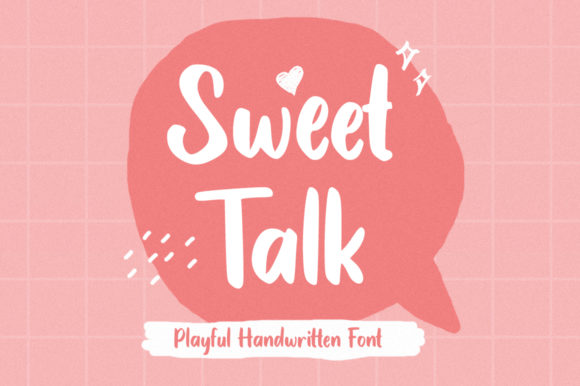 Sweet Talk: The Handwritten Font That Feels Like a Personal Note
